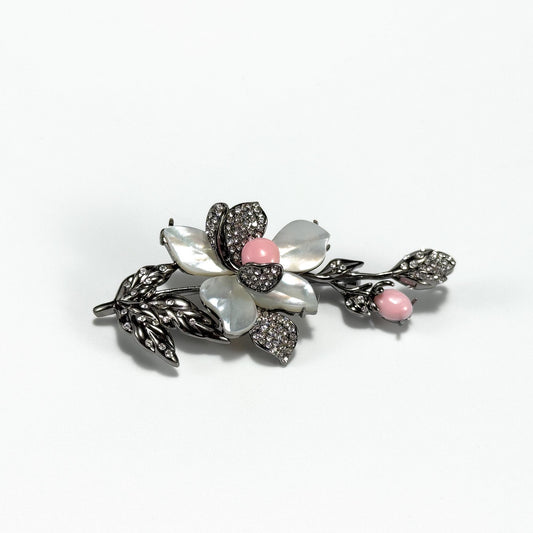 Aeetias · Moonlit Floral Pin Brooch