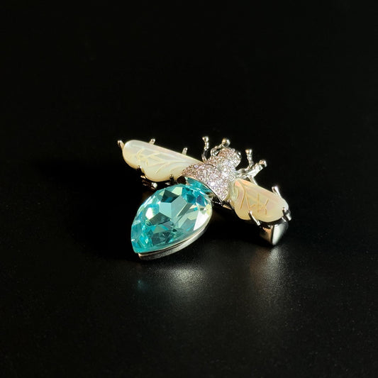 Bee-Shaped Brooch