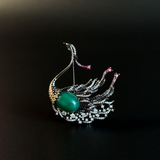 Black Swan Brooch