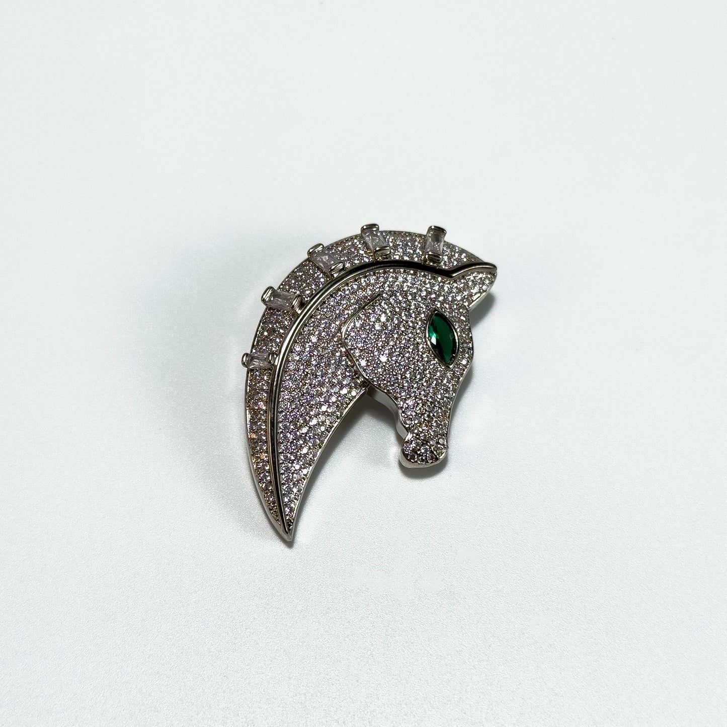 Unicorn-Shaped Brooch