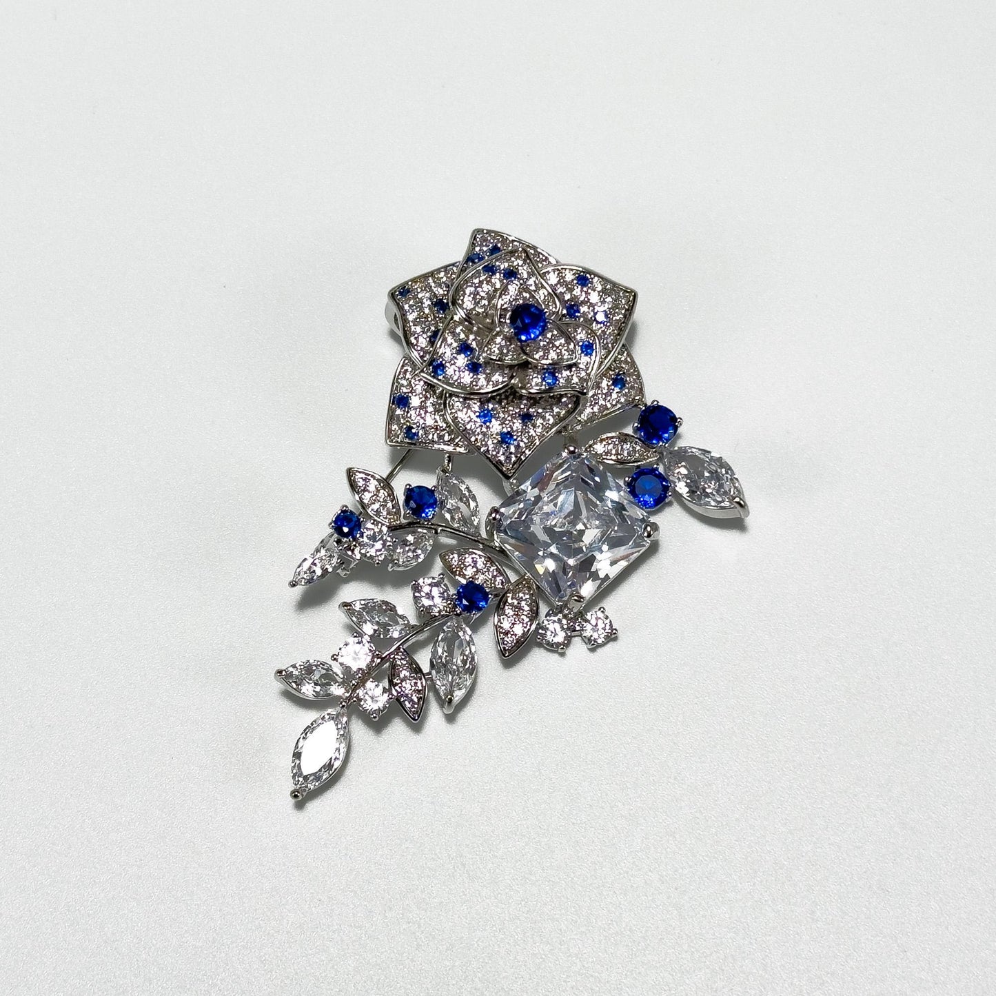Rose-Shaped Brooch