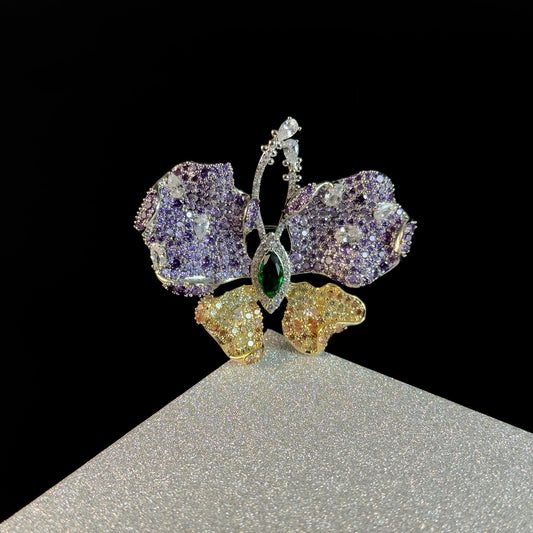 3D Butterfly Brooch