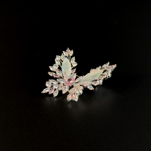 Mother-of-Pearl Butterfly Brooch