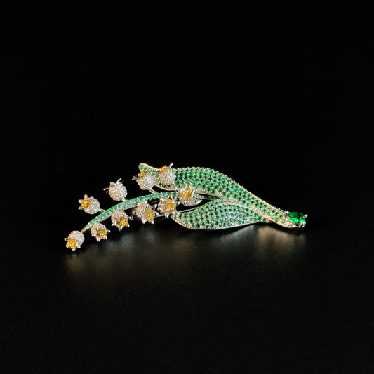Lily of the Valley Brooch