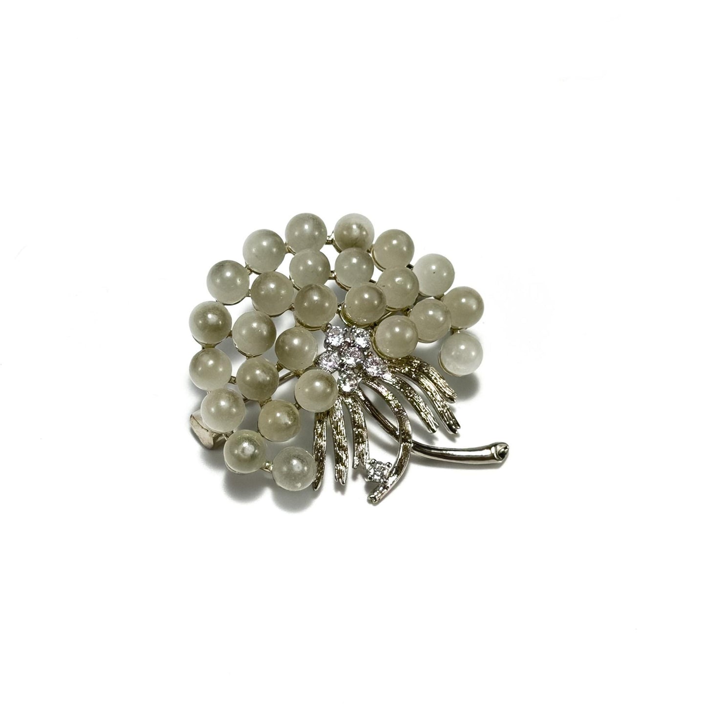 Spherical Flower Brooch