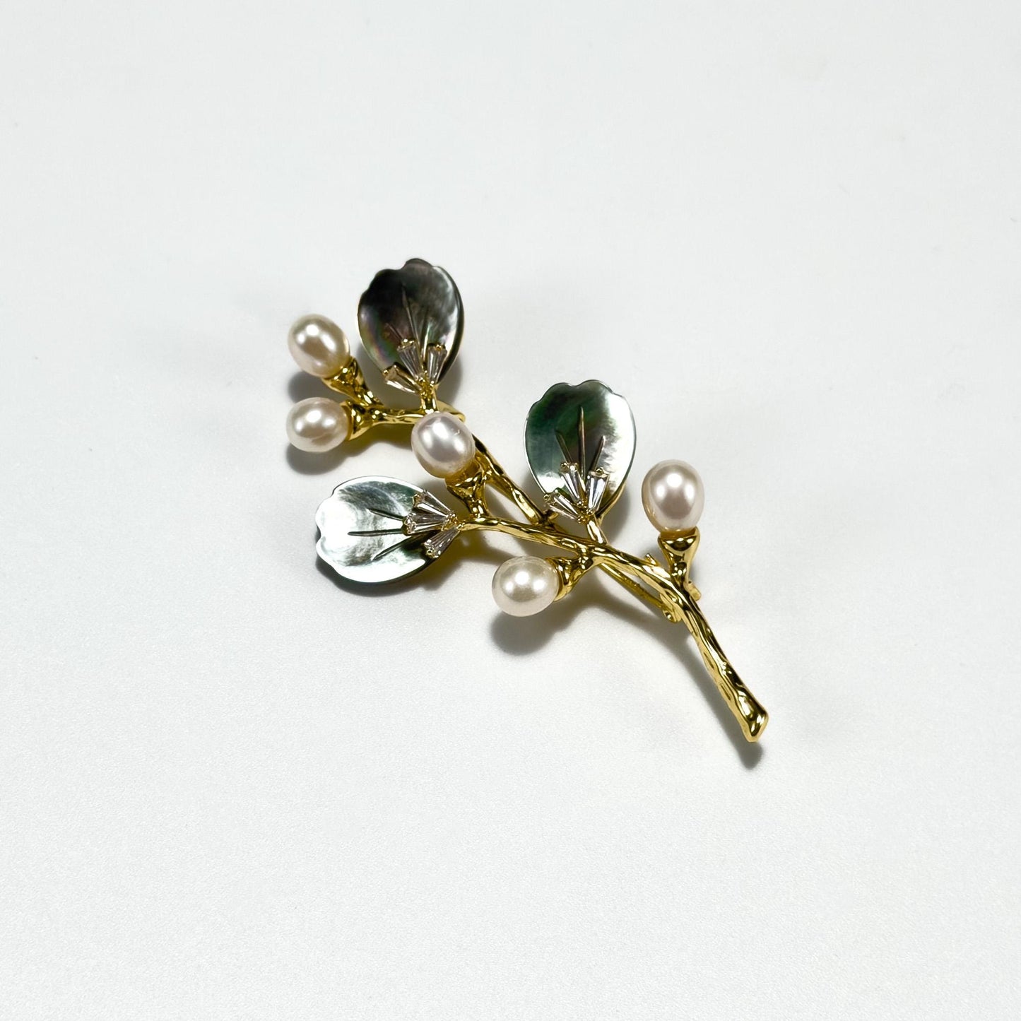 Pearl Bouquet Brooch