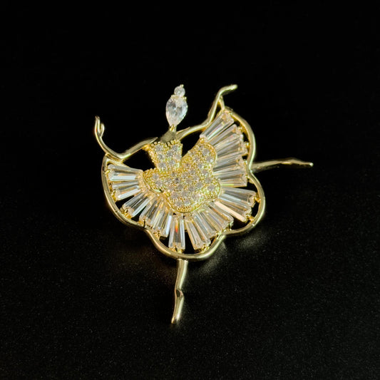Ballet Dancer Brooch