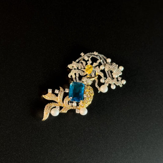 Cadmeis · Azure Mermaid Brooch