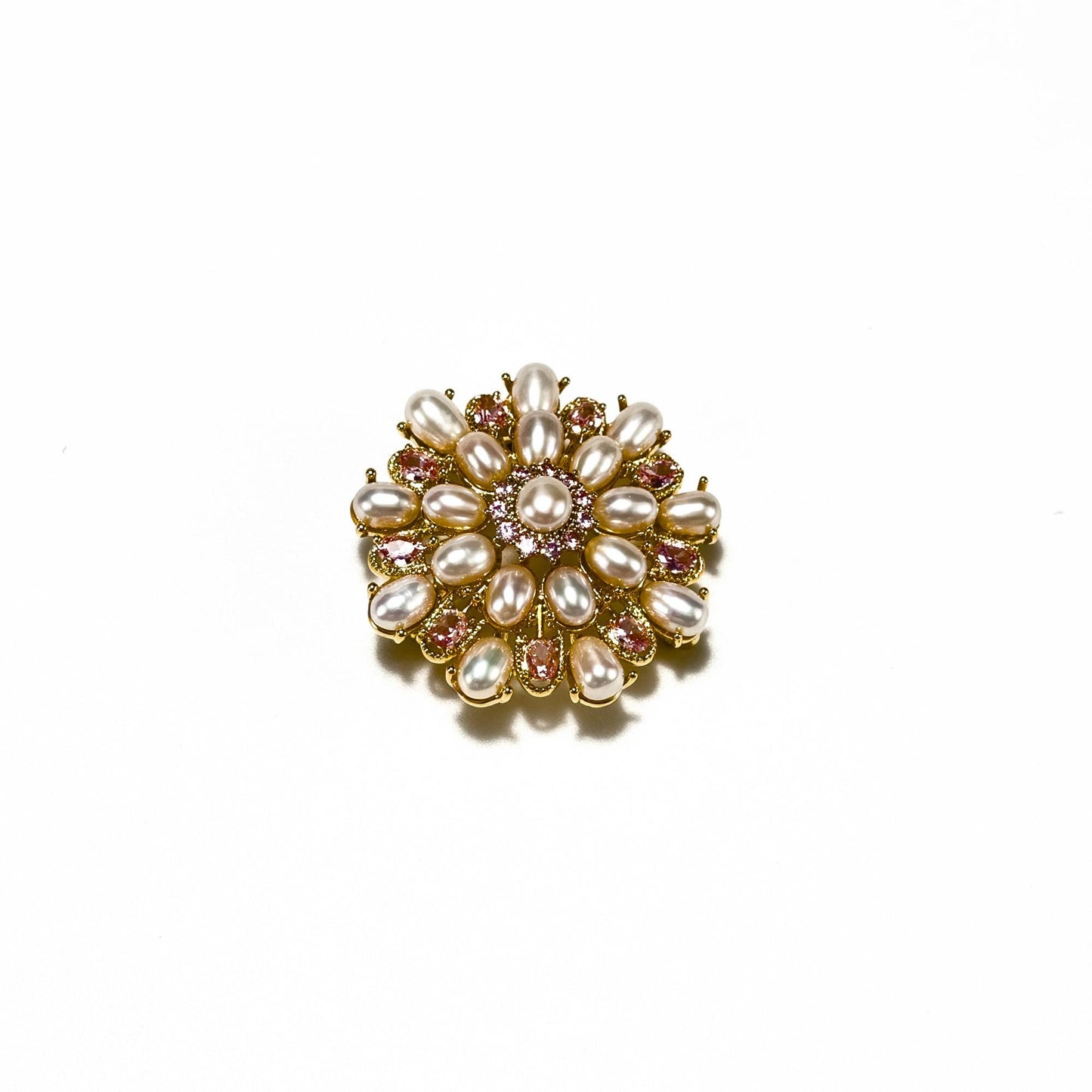 Pearl Flower Brooch