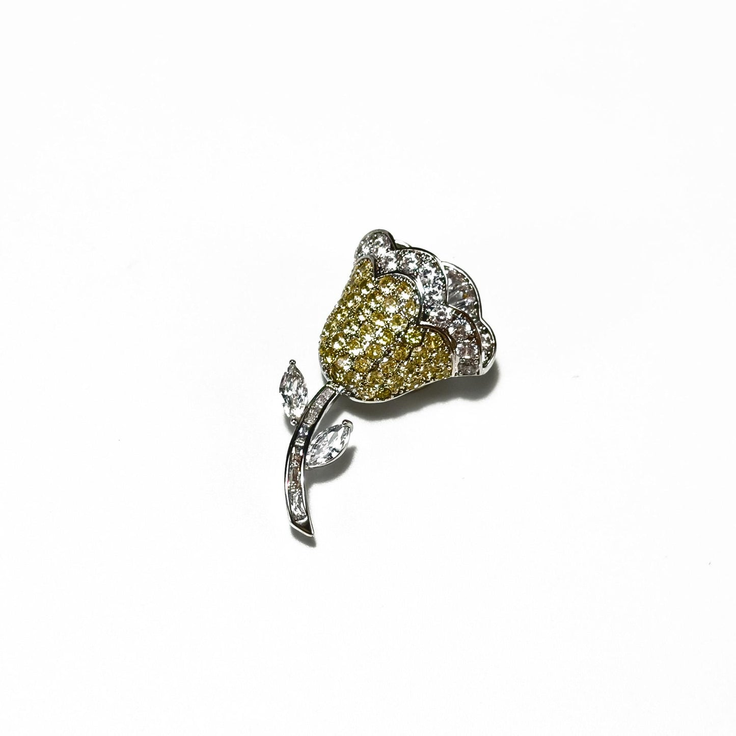 Yellow Tulip Bouquet Magnetic Cufflinks