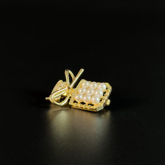 Briseis · Golden Perfume Bottle Brooch