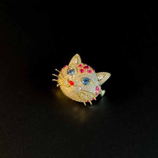 Cute Cat Brooch