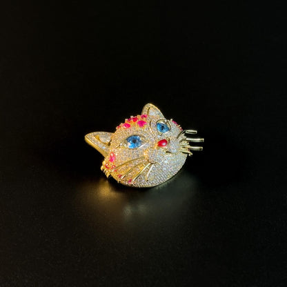 Cute Cat Brooch