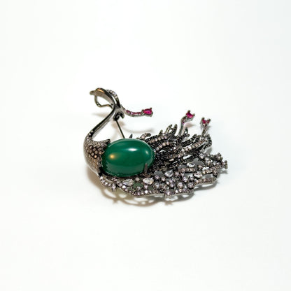 Black Swan Brooch