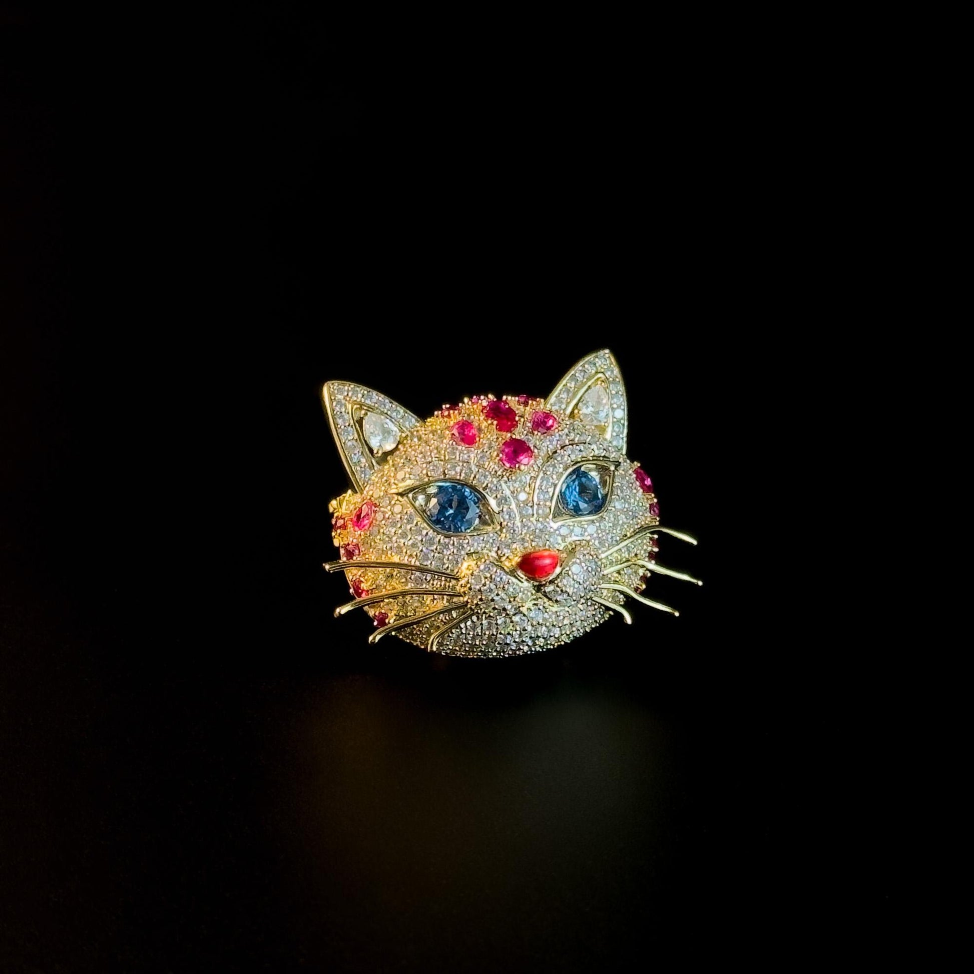 Cute Cat Brooch