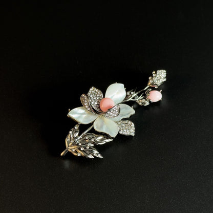 Aeetias · Moonlit Floral Pin Brooch