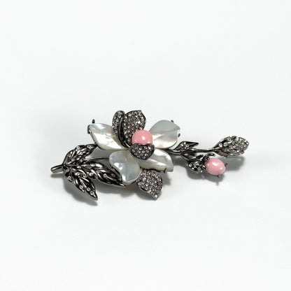 Aeetias · Moonlit Floral Pin Brooch