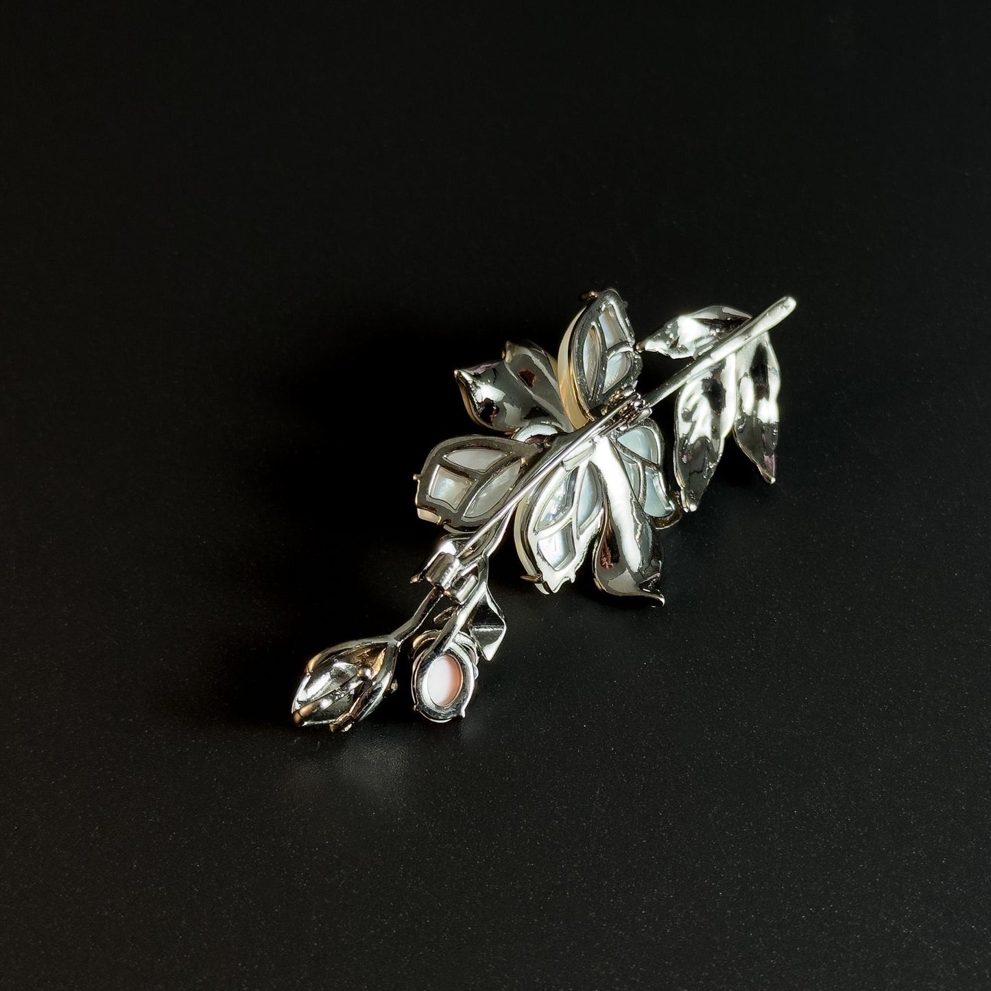 Aeetias · Moonlit Floral Pin Brooch