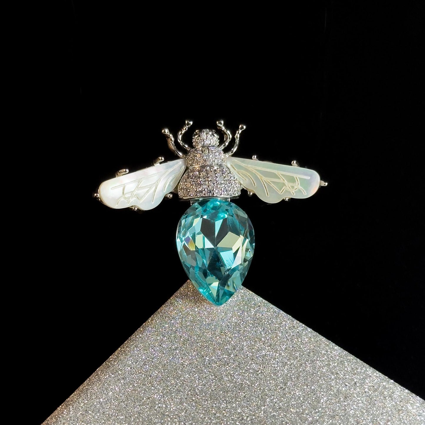 Bee-Shaped Brooch