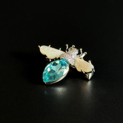 Bee-Shaped Brooch