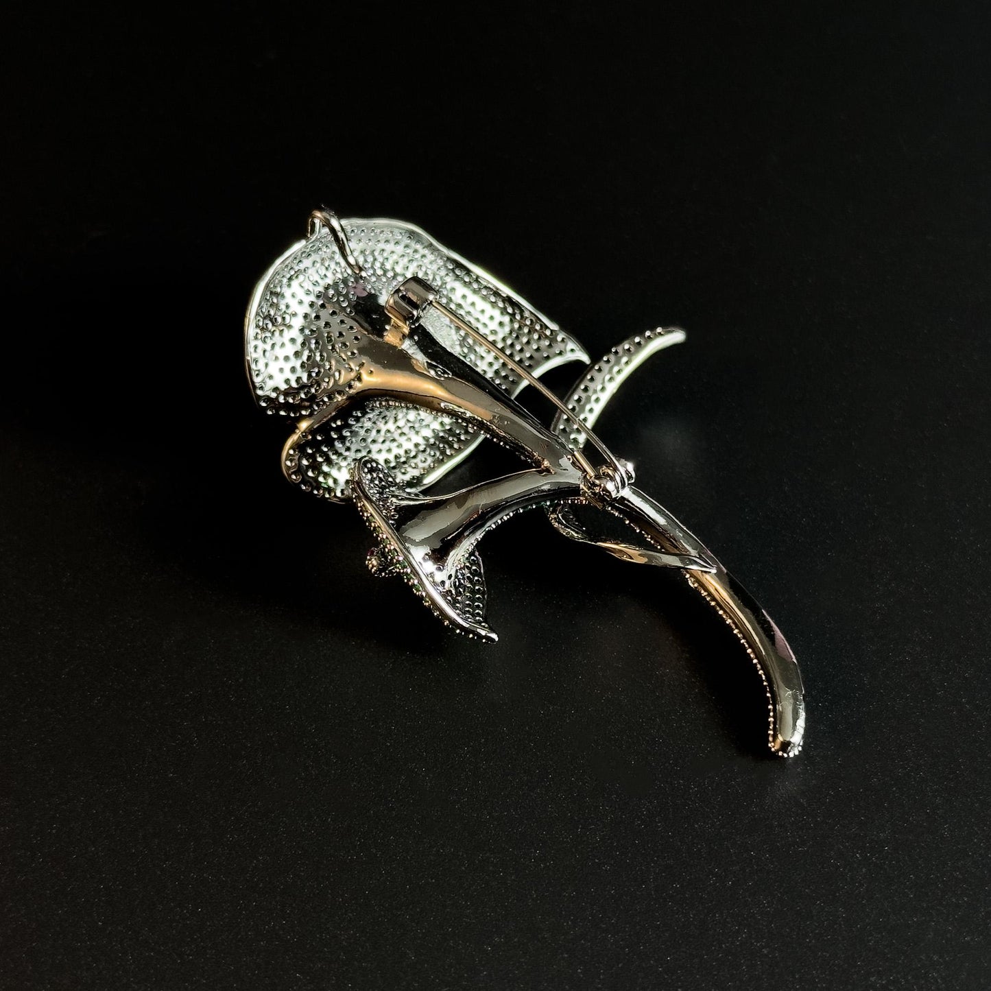 Green Calla Lily Brooch