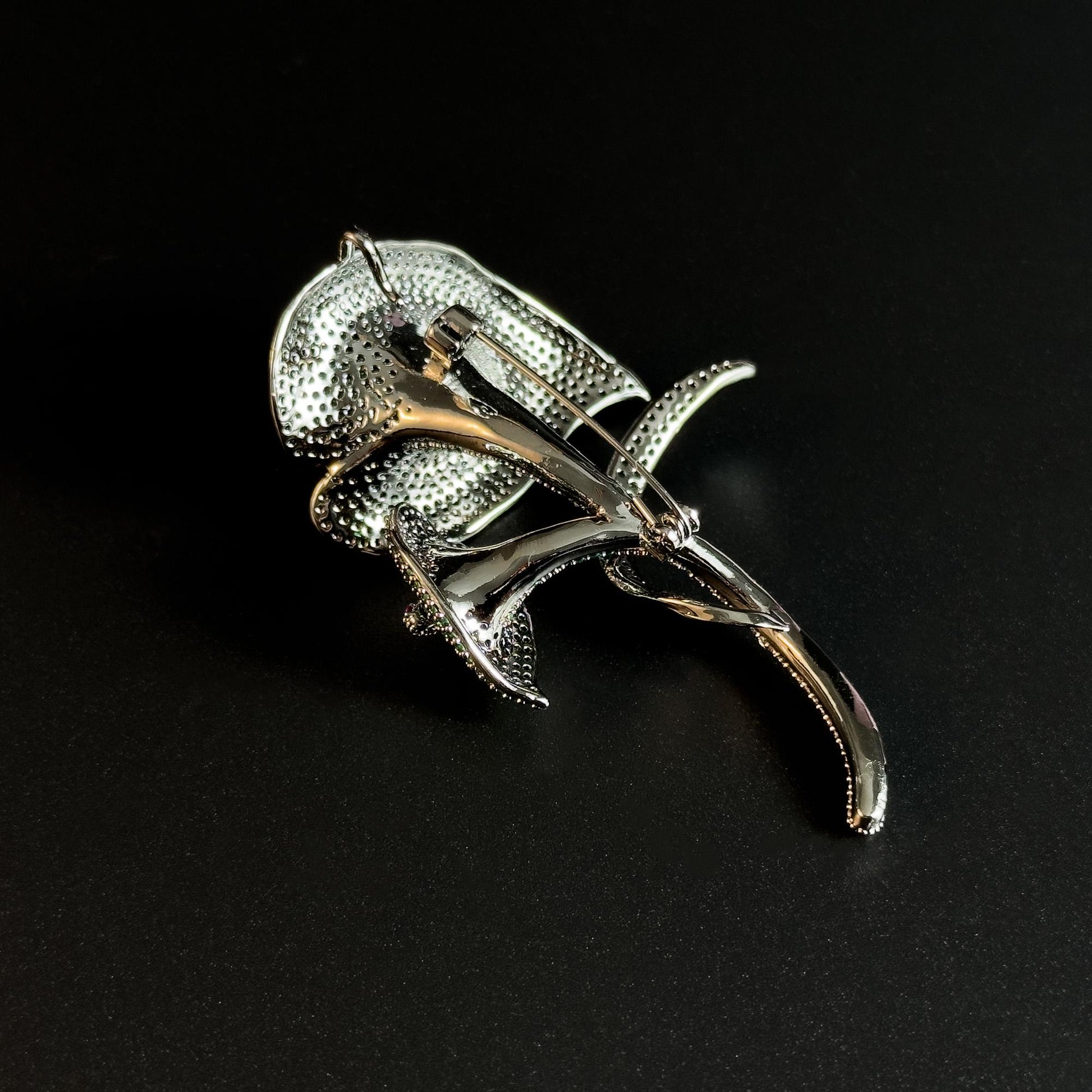 Green Calla Lily Brooch