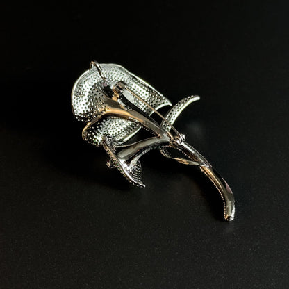 Green Calla Lily Brooch