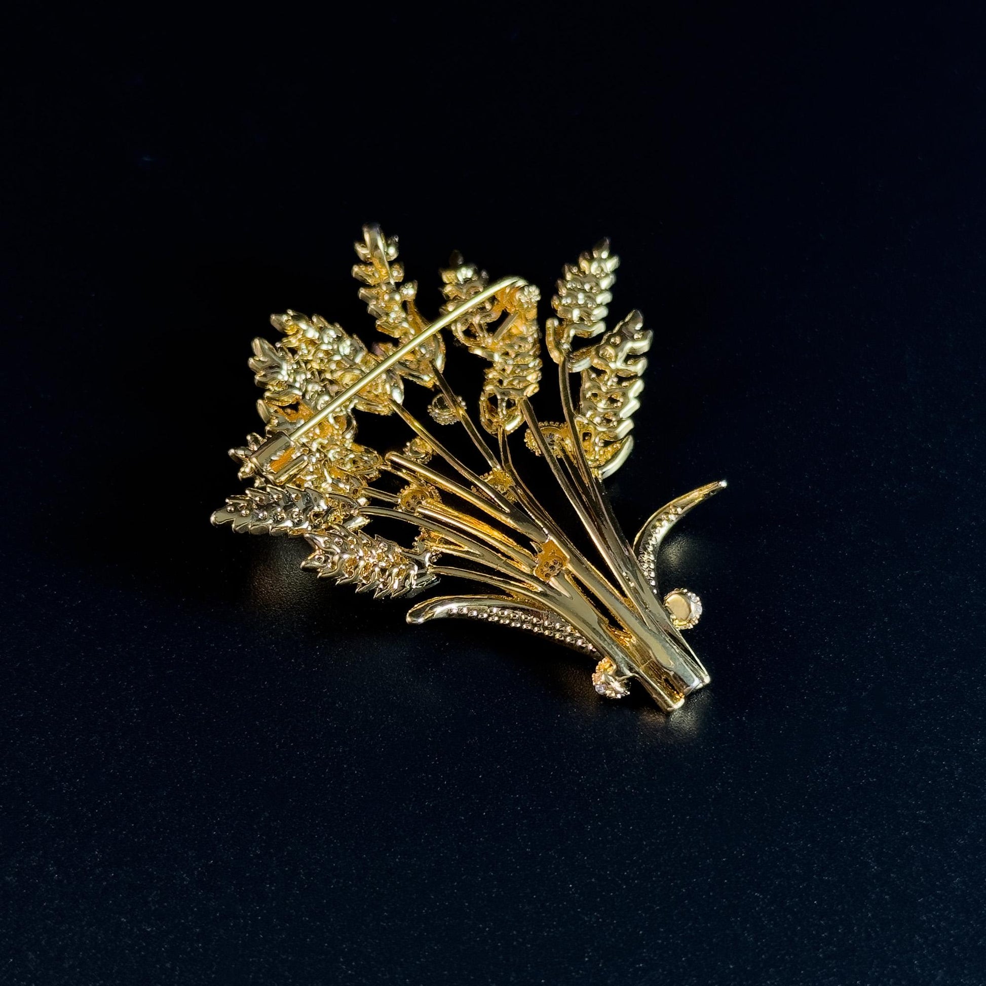 Luxury Wheat Ear Brooch