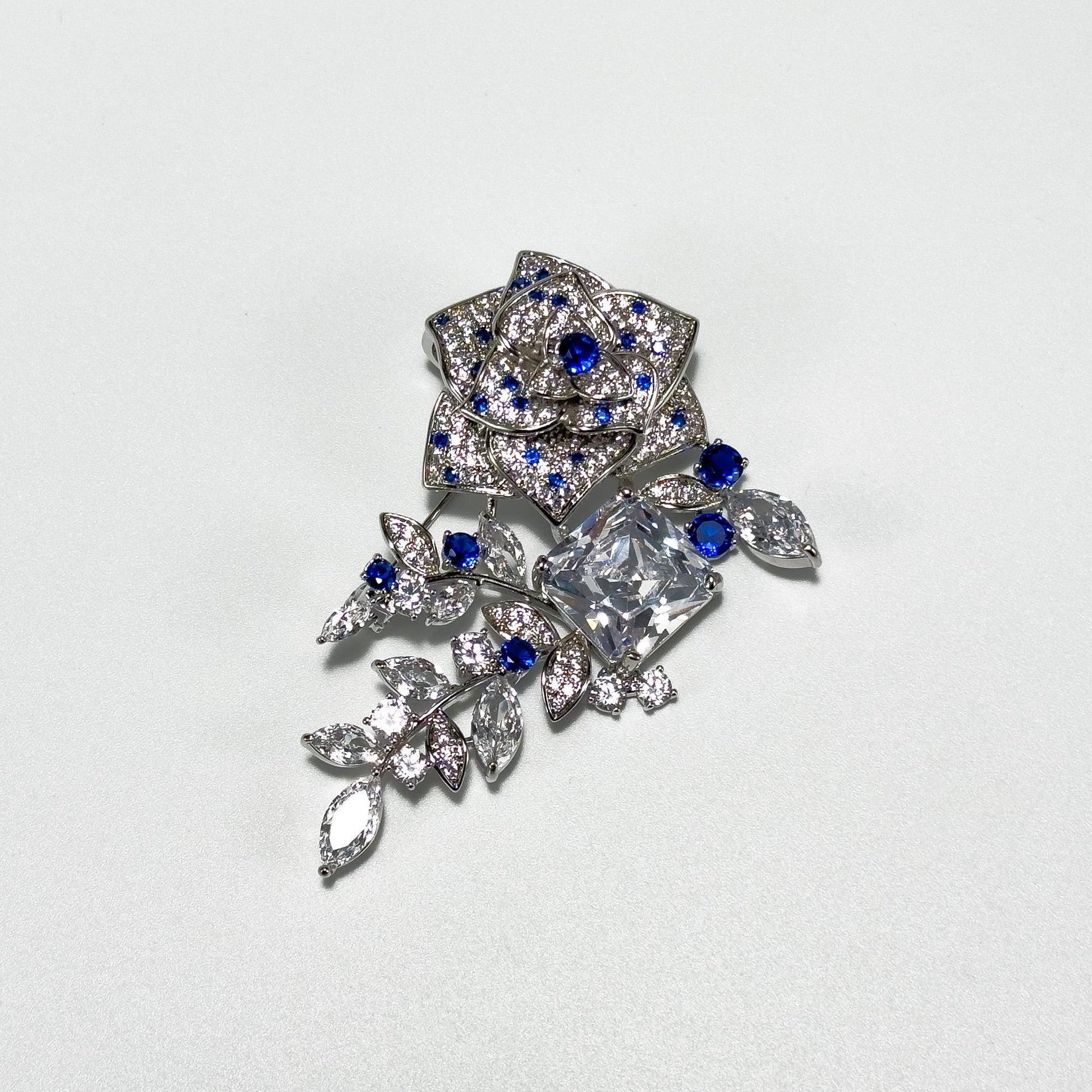 Rose-Shaped Brooch