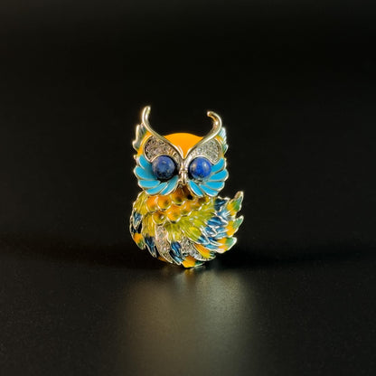 Adorable Owl Brooch