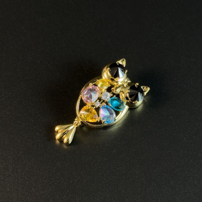 Adorable Owl Brooch