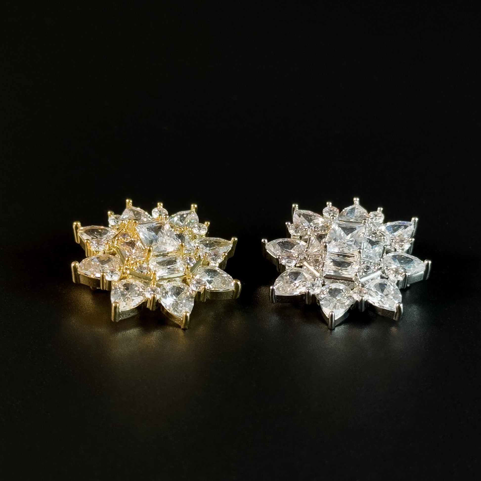Luxurious Zircon Brooch