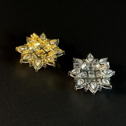 Luxurious Zircon Brooch