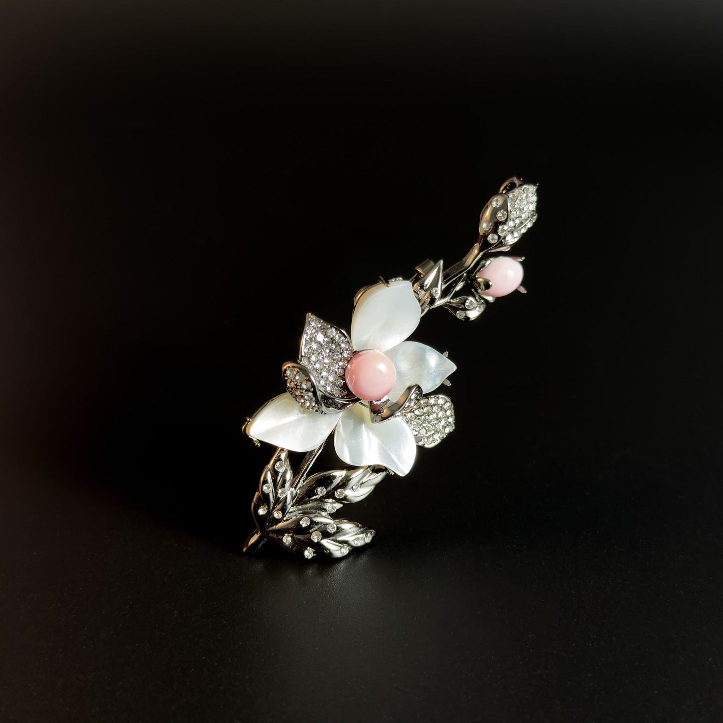 Aeetias · Moonlit Floral Pin Brooch