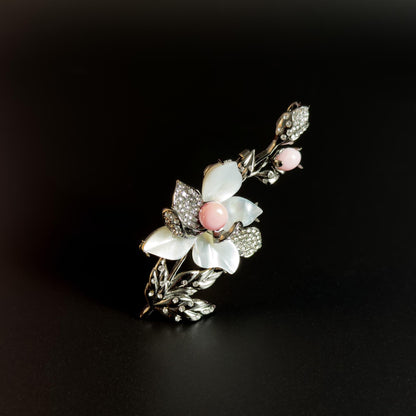 Aeetias · Moonlit Floral Pin Brooch