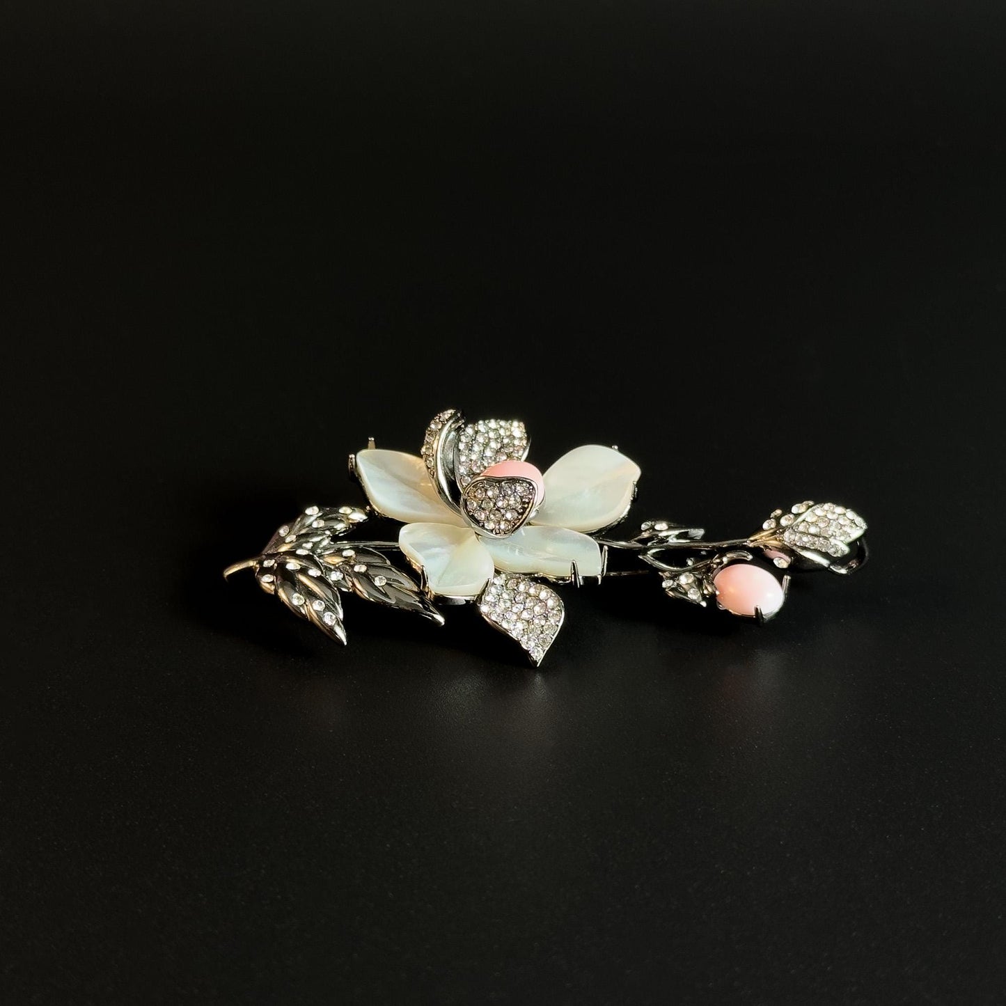 Aeetias · Moonlit Floral Pin Brooch
