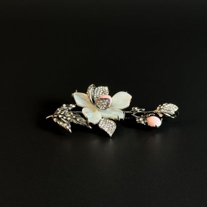 Aeetias · Moonlit Floral Pin Brooch
