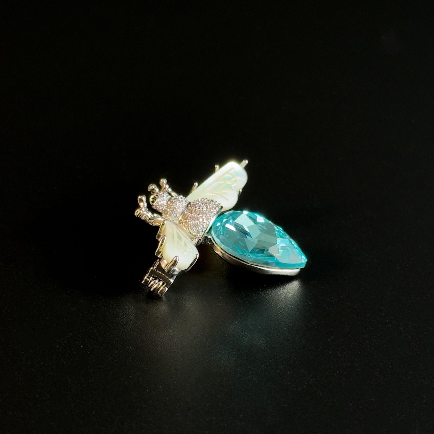 Bee-Shaped Brooch