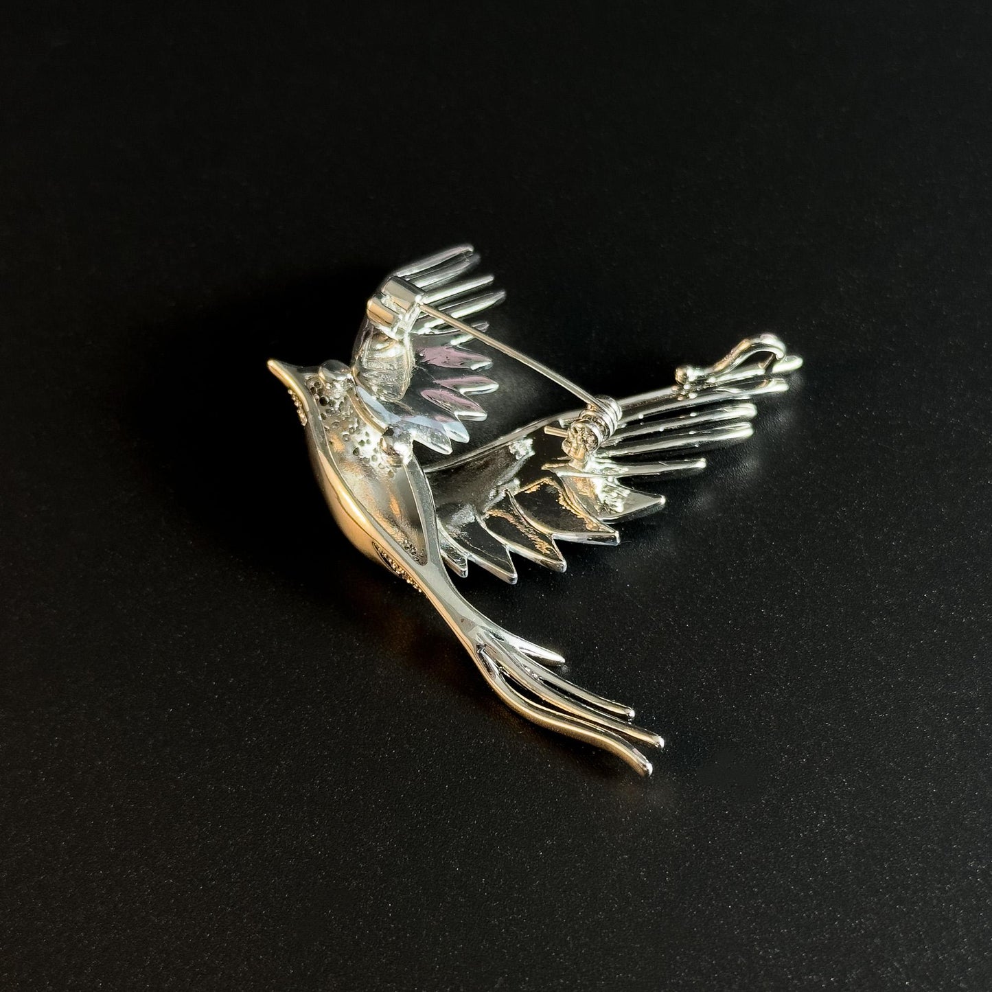 Bird-Shaped Brooch