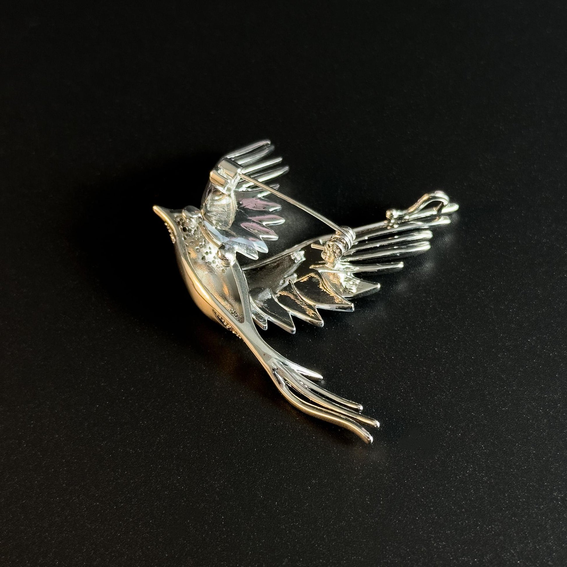 Bird-Shaped Brooch