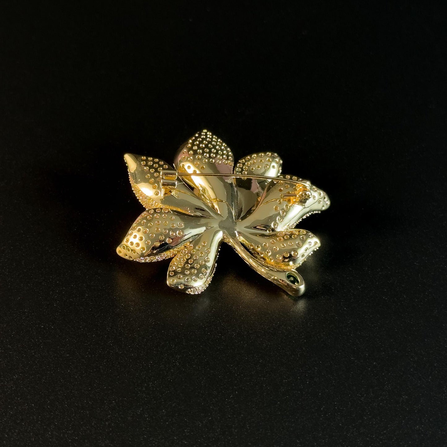 Golden Lotus Brooch