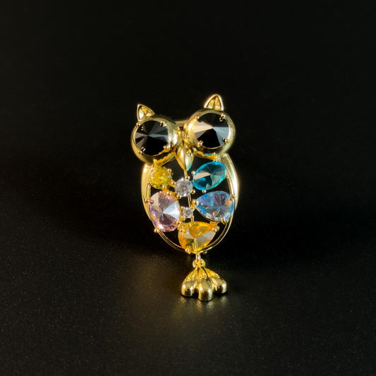 Adorable Owl Brooch
