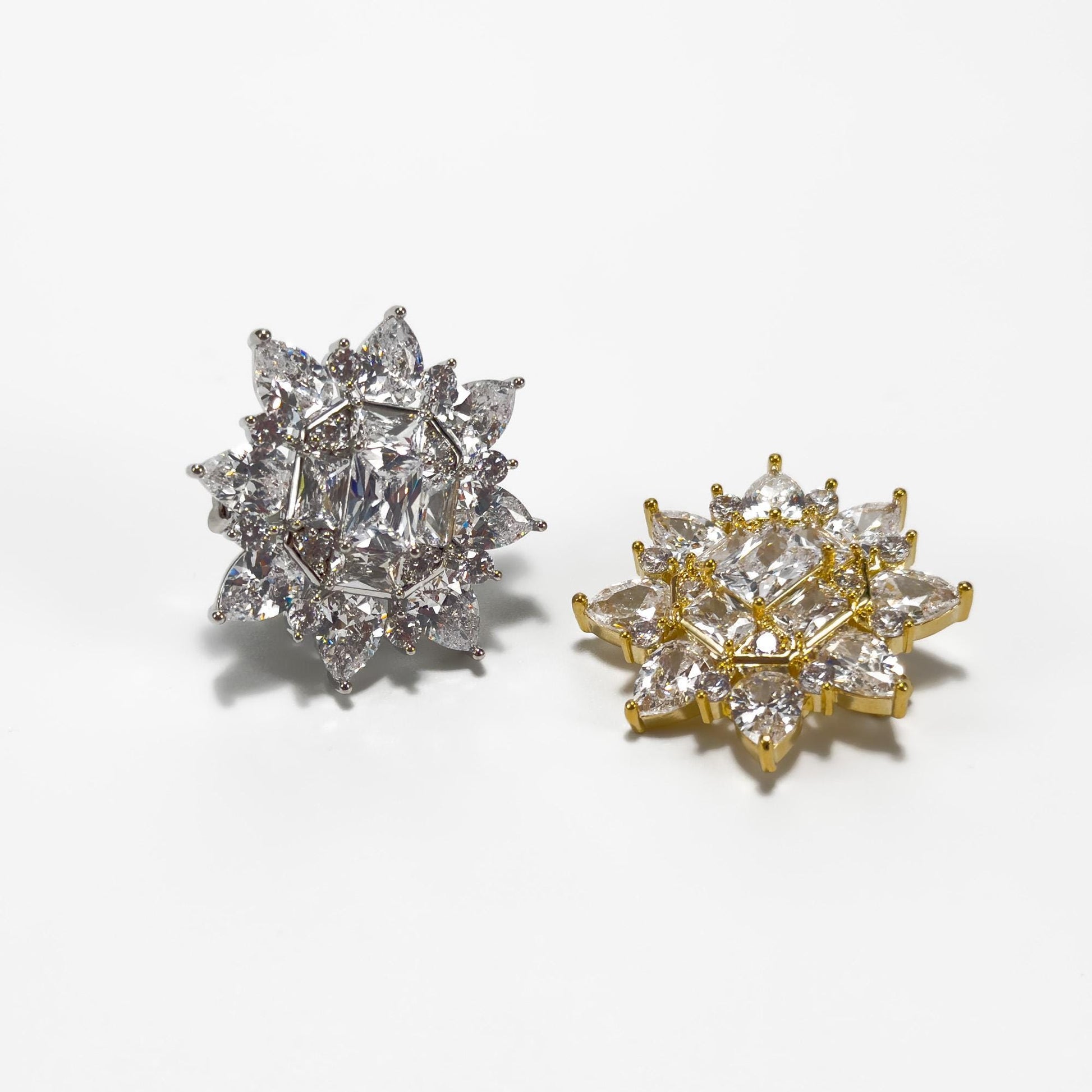 Luxurious Zircon Brooch
