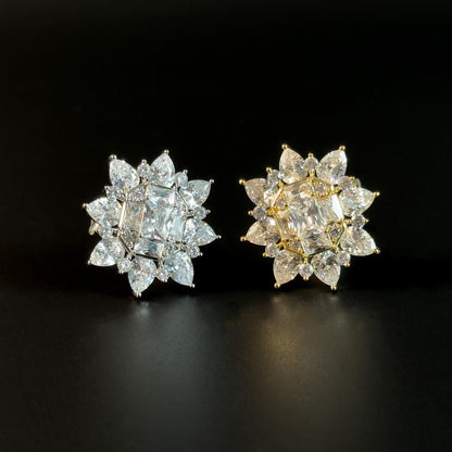 Luxurious Zircon Brooch