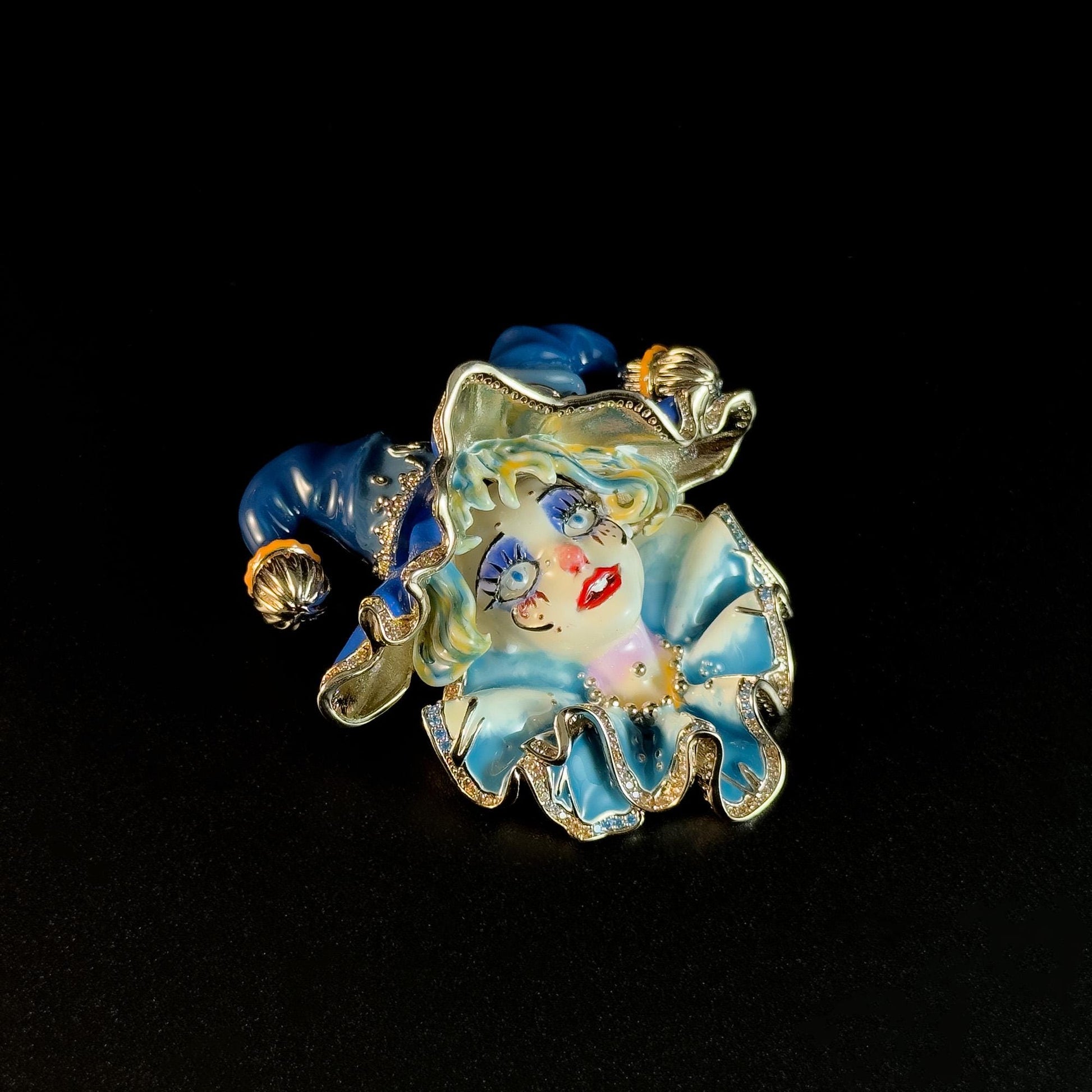 Cute 3D Cartoon Character Brooch