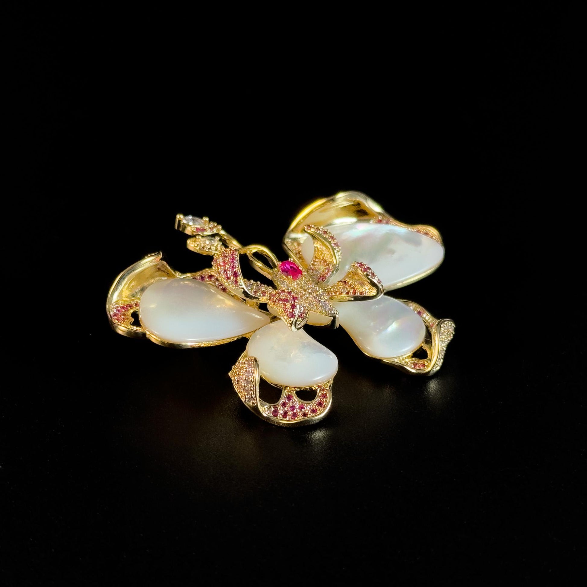 3D Butterfly Brooch