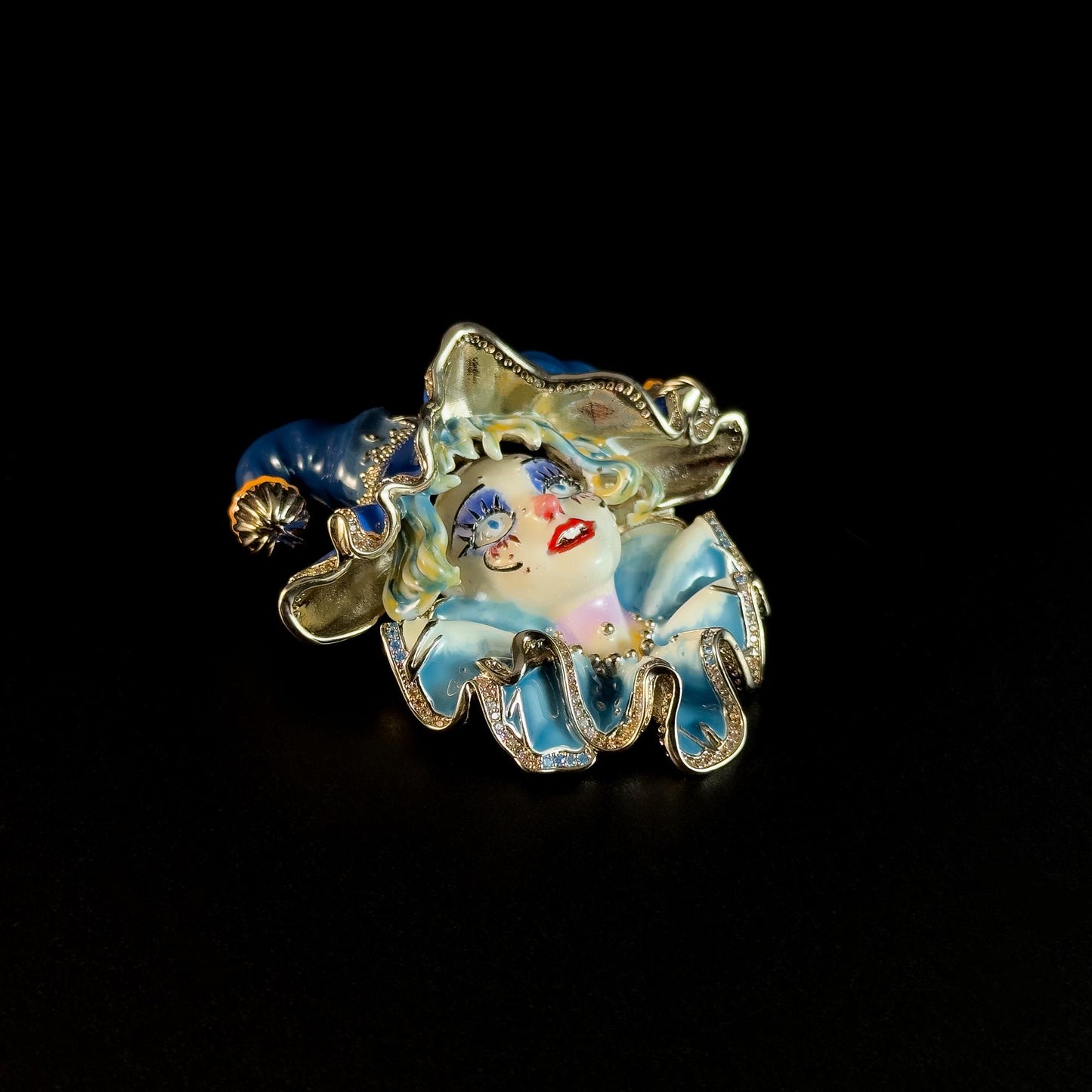 Cute 3D Cartoon Character Brooch