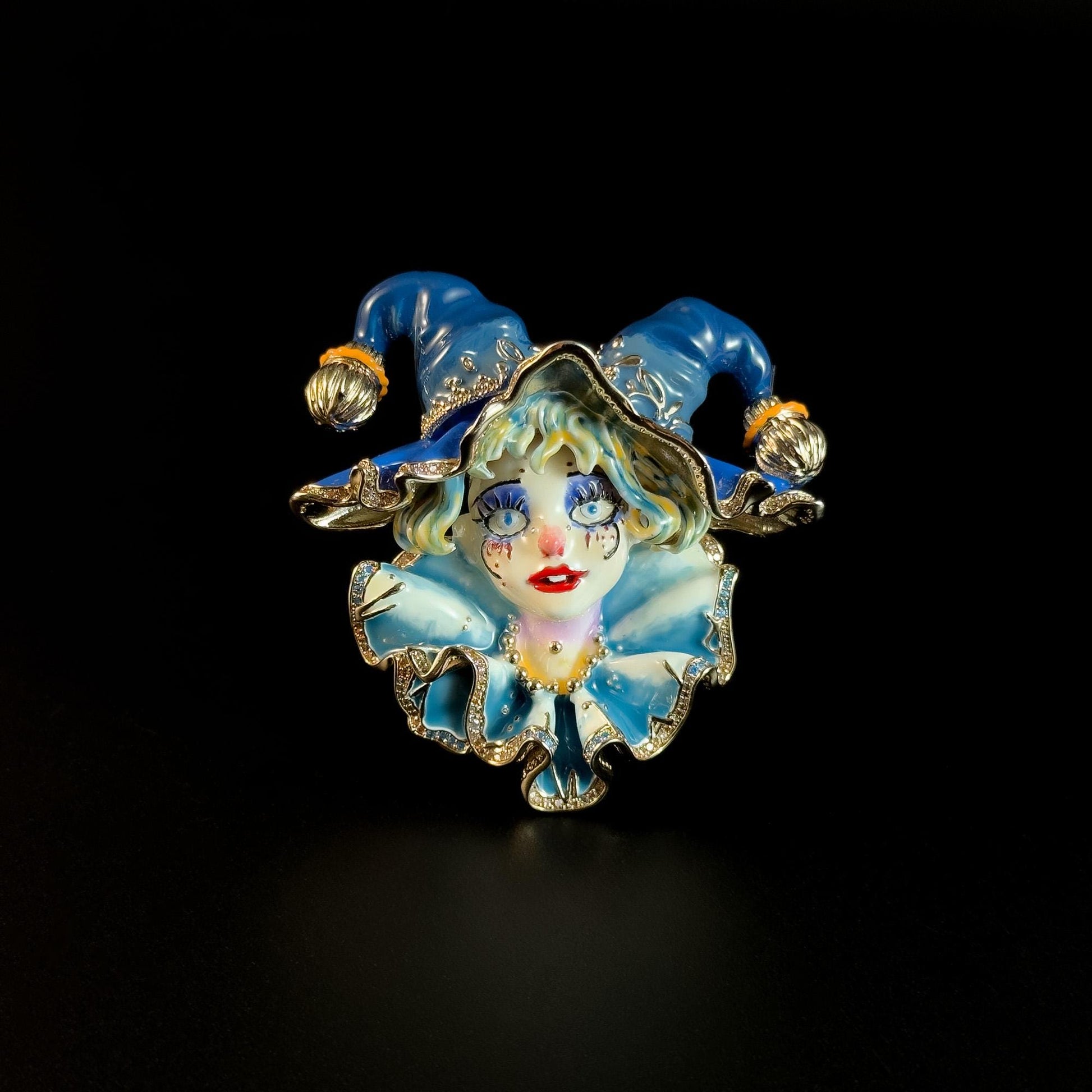 Cute 3D Cartoon Character Brooch