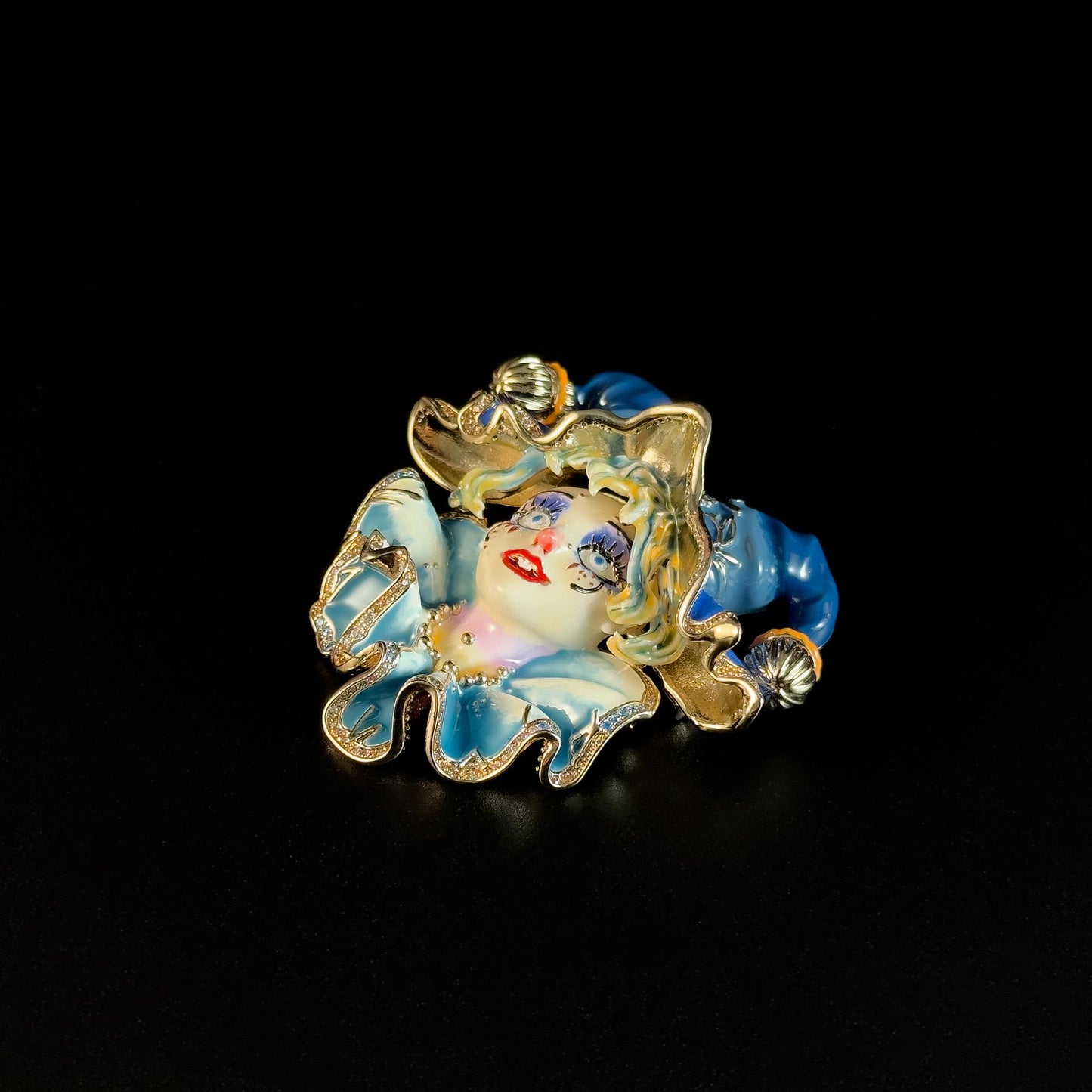 Cute 3D Cartoon Character Brooch