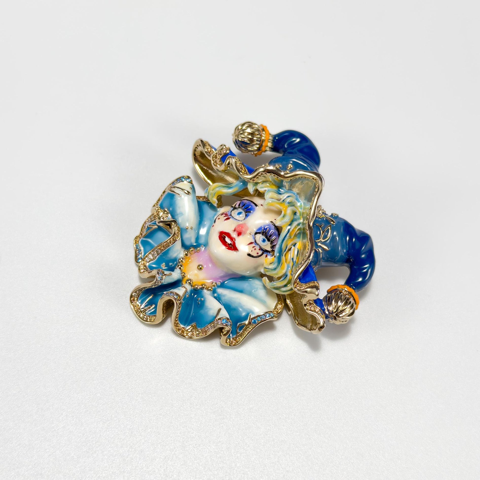 Cute 3D Cartoon Character Brooch